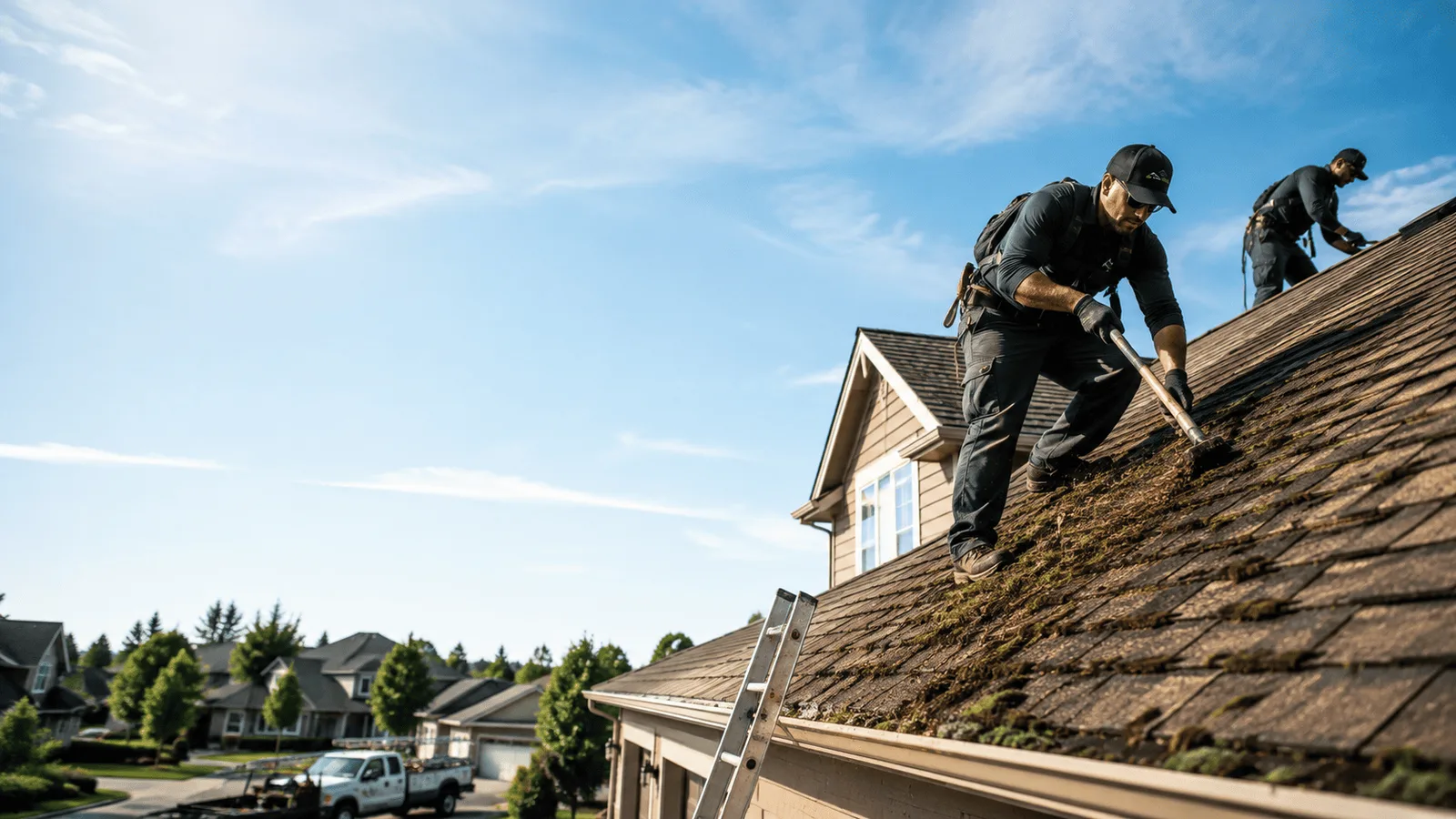 Roof Moss Removal in Mounds, OK near me